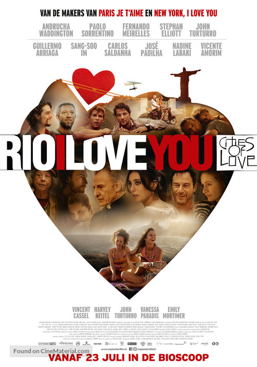 Rio, Eu Te Amo - Dutch Movie Poster