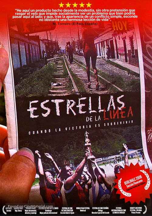 Estrellas de la l&iacute;nea - Spanish Movie Cover