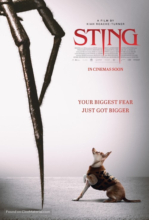 Sting - British Movie Poster