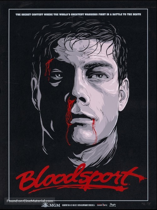 Bloodsport - Canadian poster