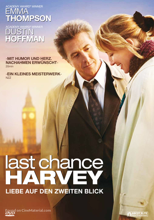 Last Chance Harvey - Swiss DVD movie cover