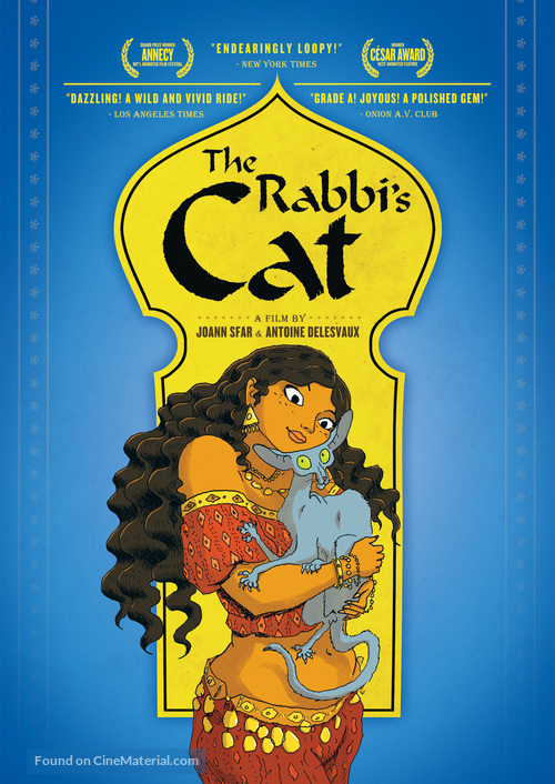 Le chat du rabbin - DVD movie cover