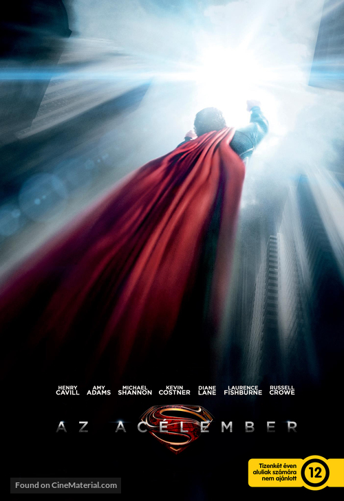 Man of Steel - Hungarian Movie Poster