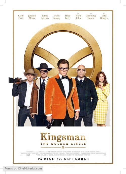 Kingsman: The Golden Circle - Norwegian Movie Poster