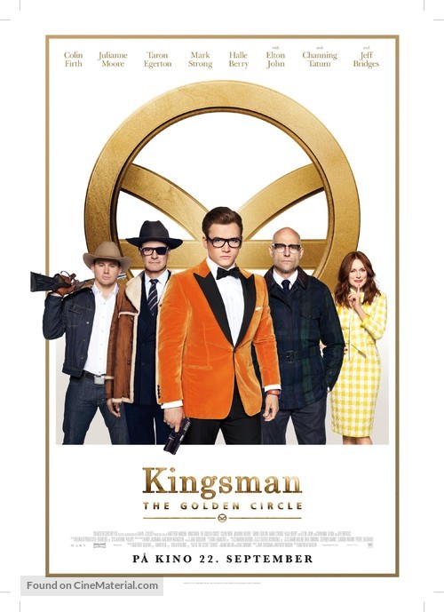 Kingsman: The Golden Circle - Norwegian Movie Poster