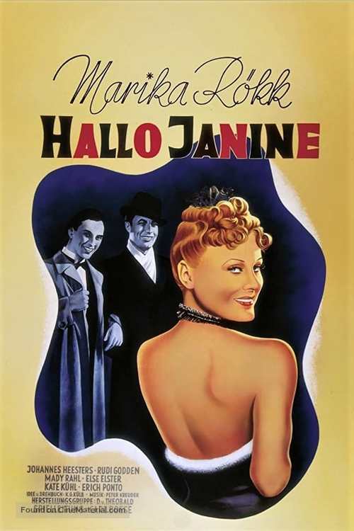 Hallo Janine! - German Movie Poster