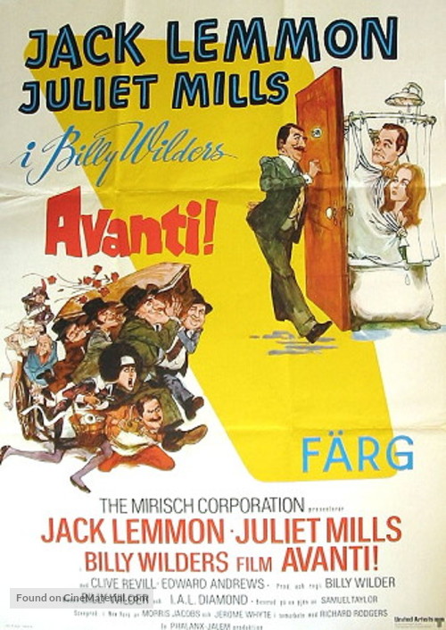 Avanti! - Swedish Movie Poster