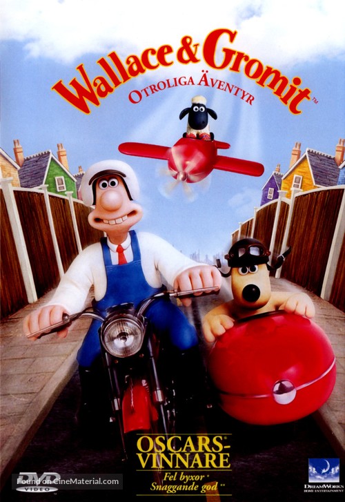 Wallace &amp; Gromit: The Best of Aardman Animation - Swedish DVD movie cover