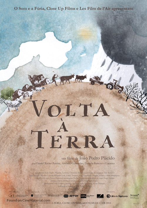 Volta &agrave; terra - Portuguese Movie Poster