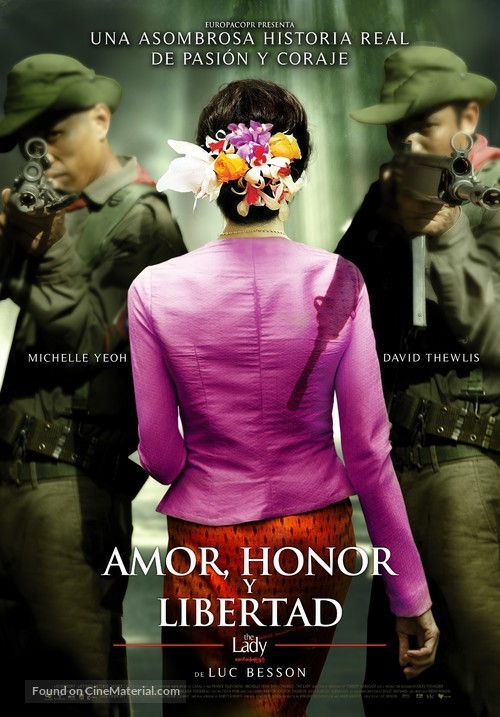 The Lady - Colombian Movie Poster