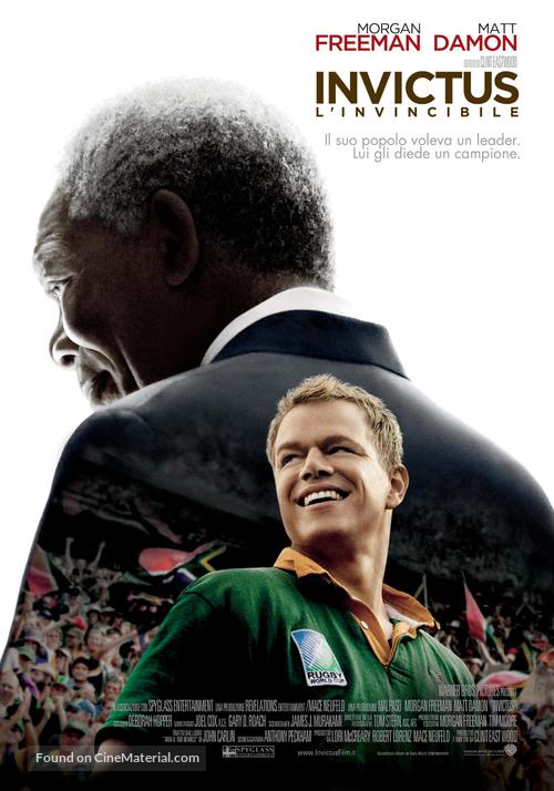 Invictus - Italian Movie Poster