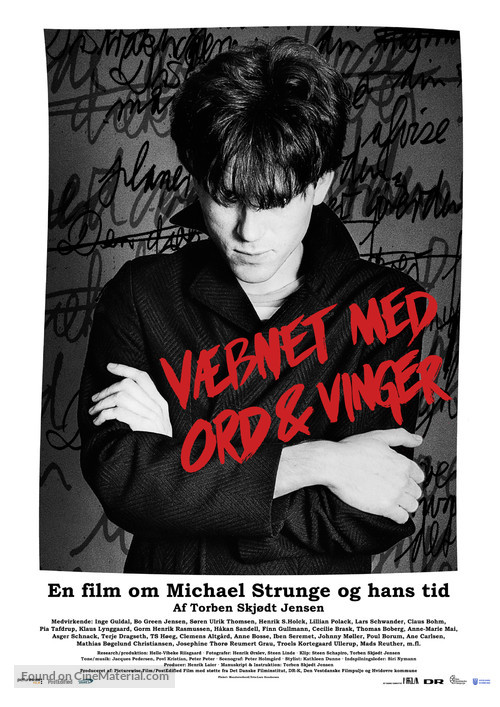 V&aelig;bnet med ord &amp; vinger - Danish Movie Poster