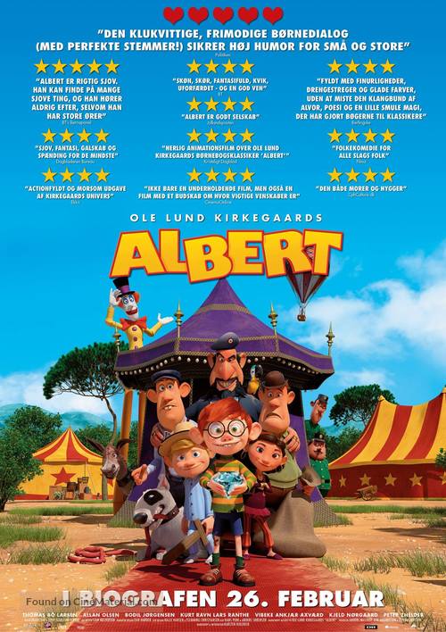 Albert - Danish Movie Poster