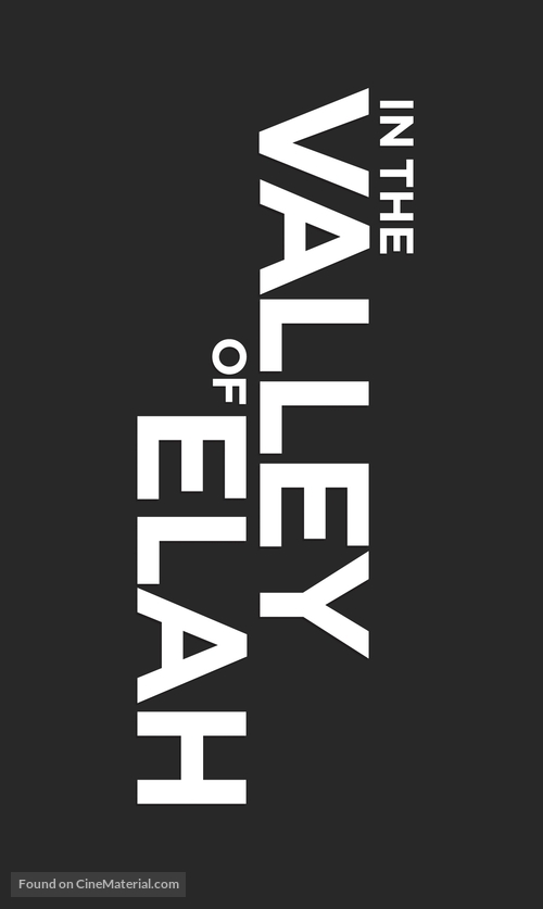 In the Valley of Elah - Logo