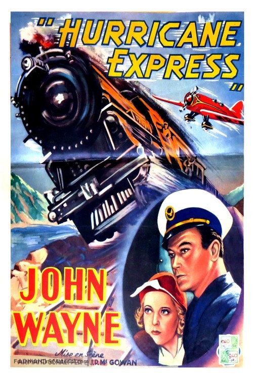 The Hurricane Express - French Movie Poster