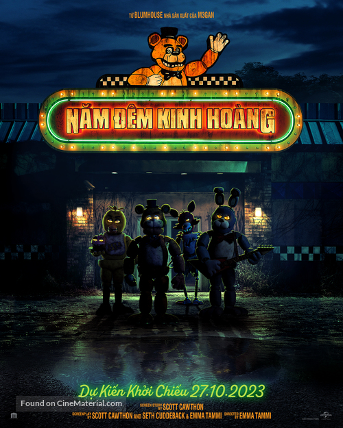 Five Nights at Freddy&#039;s - Vietnamese Movie Poster