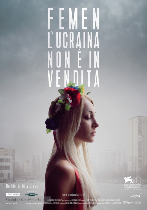 Ukraine Is Not a Brothel - Italian Movie Poster