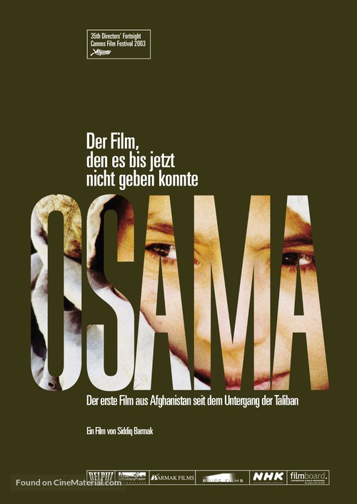 Osama - German Movie Poster