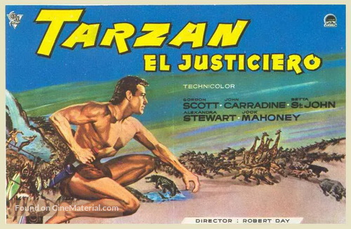Tarzan the Magnificent - Spanish Movie Poster