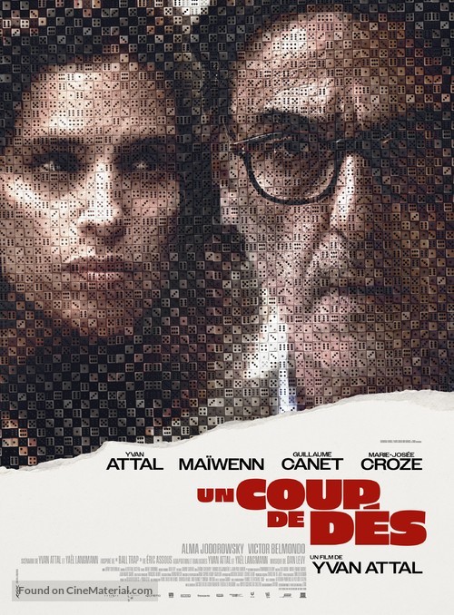 Un coup de d&eacute;s - French Movie Poster