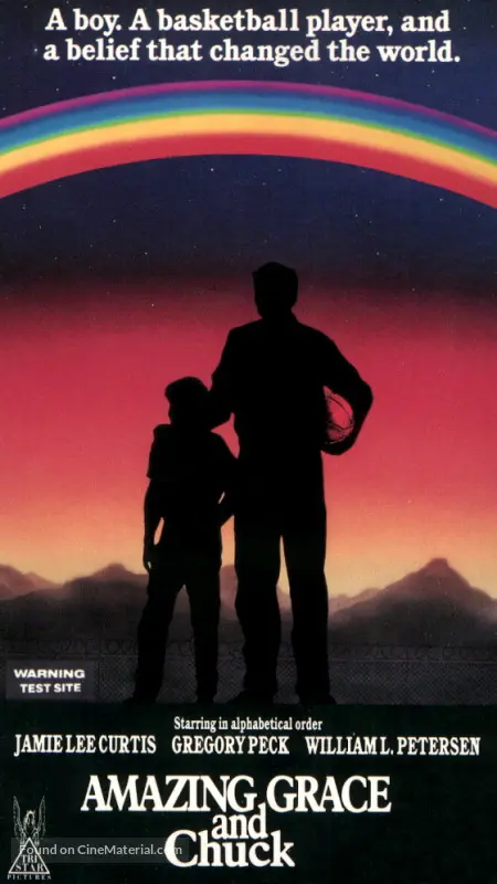 Amazing Grace And Chuck 1987 Vhs Movie Cover