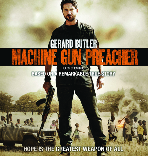 Machine Gun Preacher - Canadian Blu-Ray movie cover