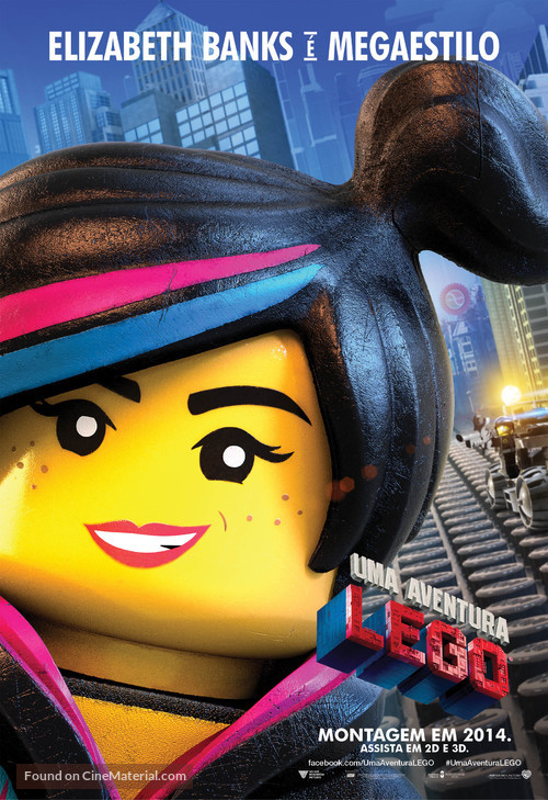 The Lego Movie - Brazilian Movie Poster