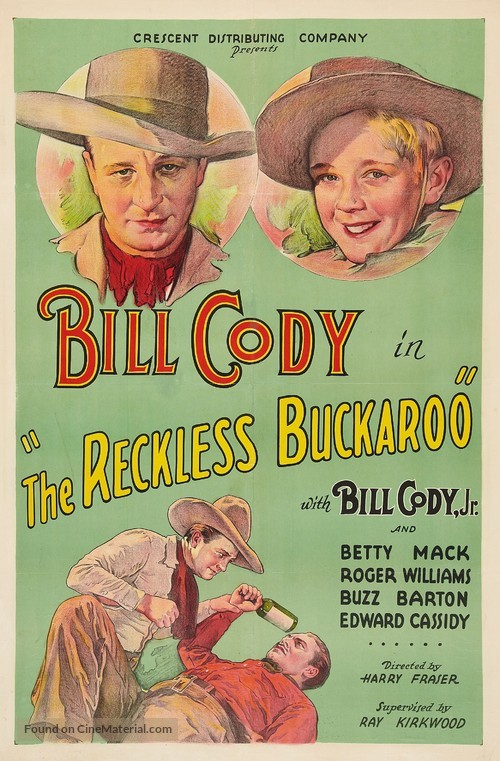 The Reckless Buckaroo - Movie Poster