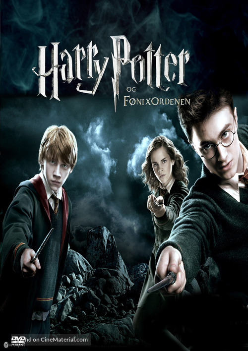Harry Potter and the Order of the Phoenix - Danish Movie Cover