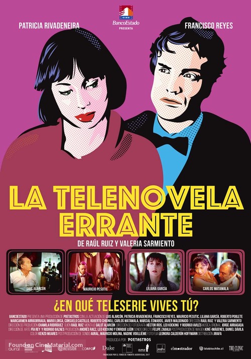 La novela errante - Chilean Movie Poster