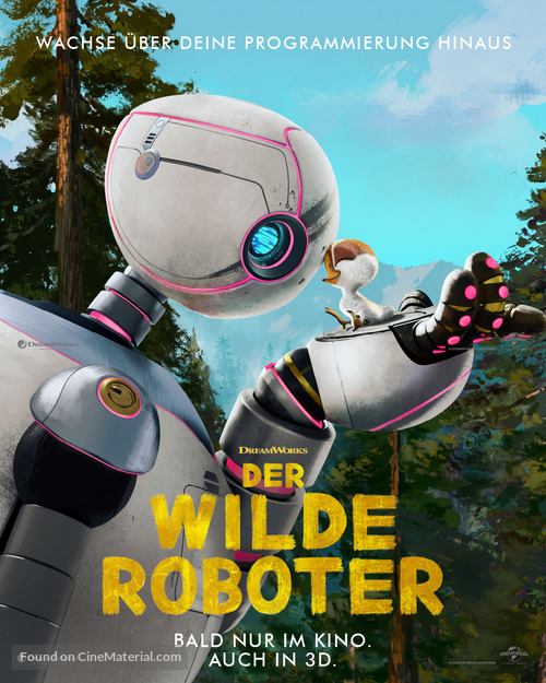 The Wild Robot - Austrian Movie Poster