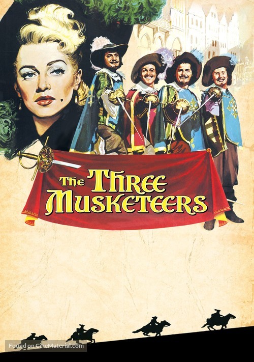 The Three Musketeers - DVD movie cover