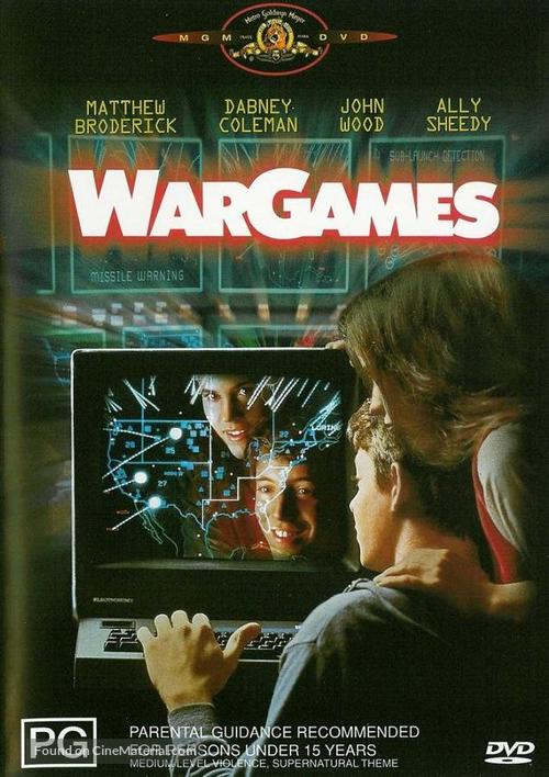 WarGames - Australian DVD movie cover