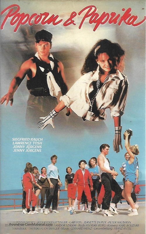 Popcorn und Paprika - German VHS movie cover