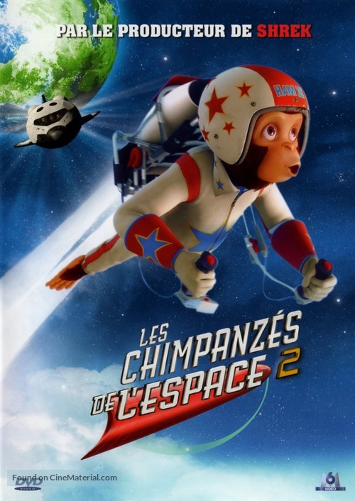 Space Chimps 2: Zartog Strikes Back - French DVD movie cover