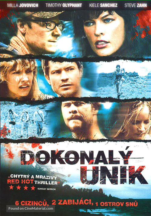 A Perfect Getaway - Czech DVD movie cover