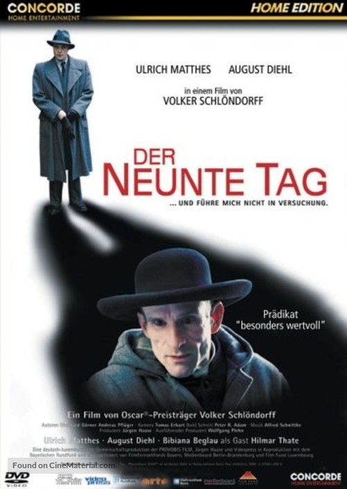 Der neunte Tag - German DVD movie cover