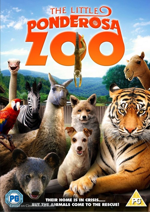 The Little Ponderosa Zoo - British DVD movie cover