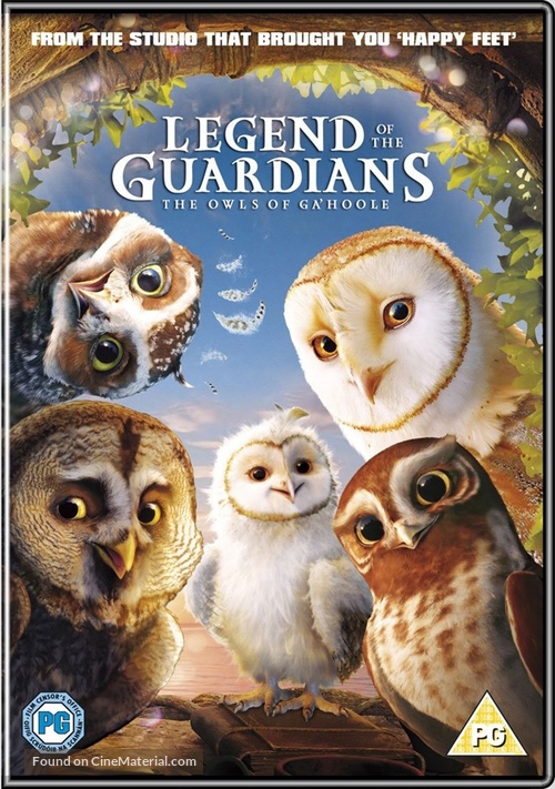 Legend of the Guardians: The Owls of Ga&#039;Hoole - British Movie Cover
