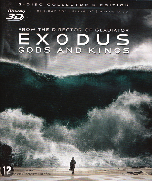 Exodus: Gods and Kings - Dutch Blu-Ray movie cover