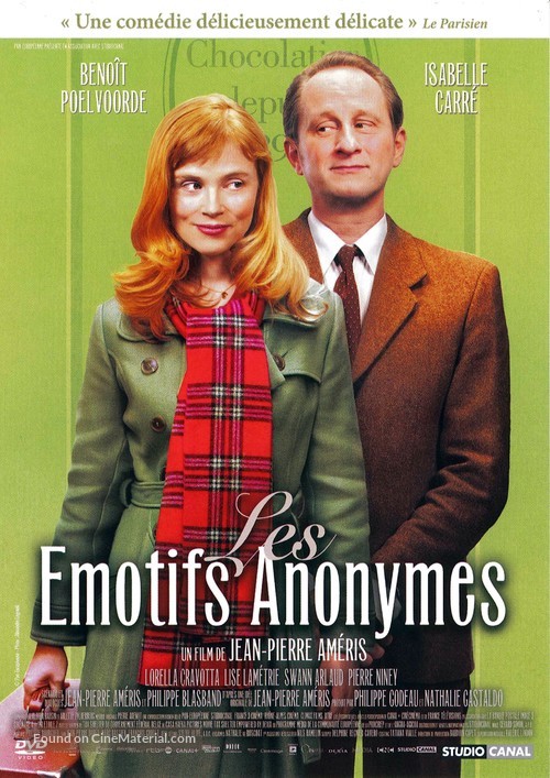Les &eacute;motifs anonymes - French DVD movie cover