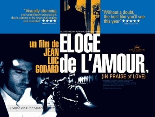 &Eacute;loge de l&#039;amour - British Movie Poster