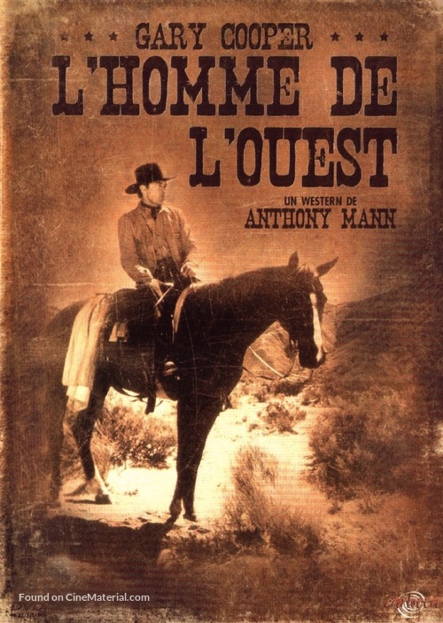 Man of the West - French Movie Cover