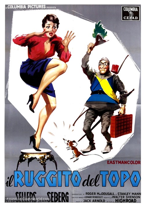 The Mouse That Roared - Italian Movie Poster