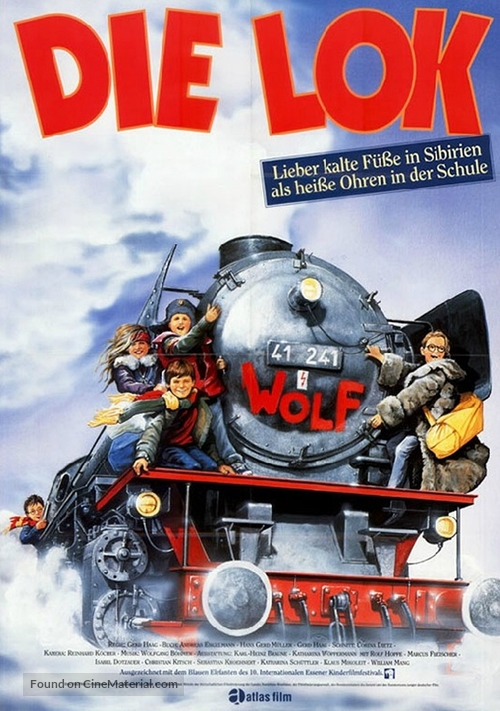 Die Lok - German Movie Poster