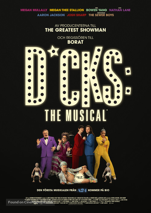 Dicks the Musical - Swedish Movie Poster