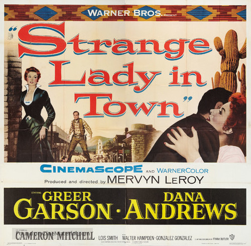 Strange Lady in Town - Movie Poster