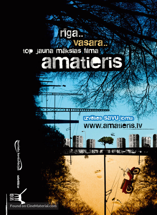 Amatieris - Latvian Movie Poster