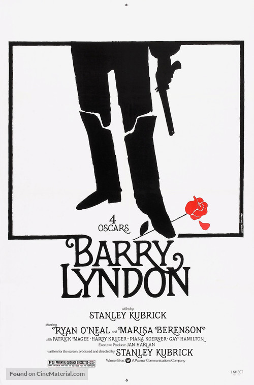 Barry Lyndon - Theatrical movie poster