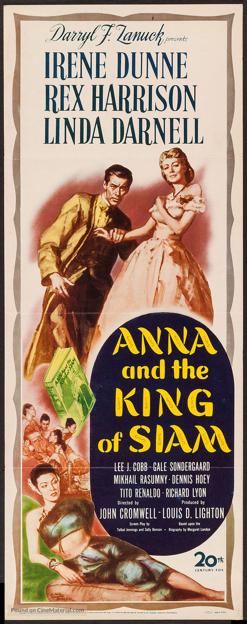 Anna and the King of Siam - Movie Poster